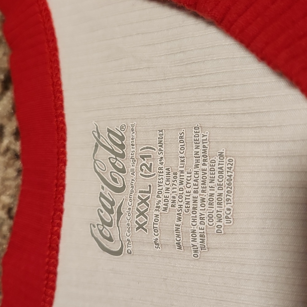 Coca-Cola Ribbed Rainbow Tank Top - Picture 3 of 10